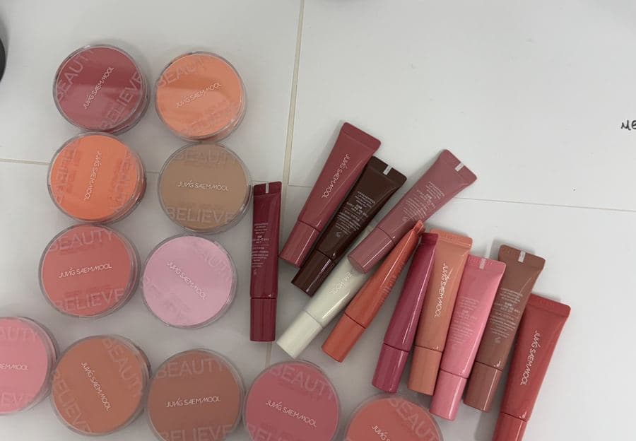 JUNGSAEMMOOL beauty product lineup