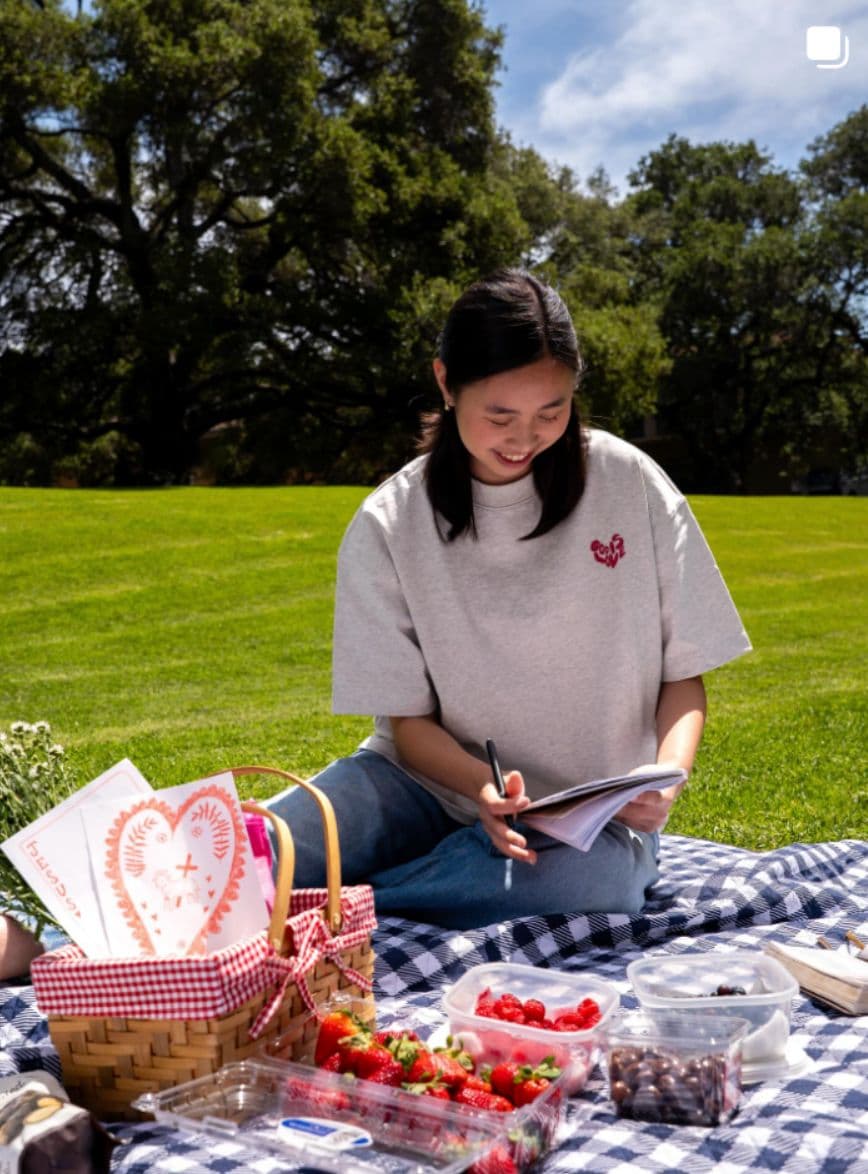 Spero Apparel Instagram — team picnic content